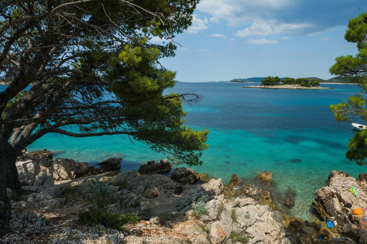 Seaview Apartment Marinov - Bilo, Primošten Buitenkant foto